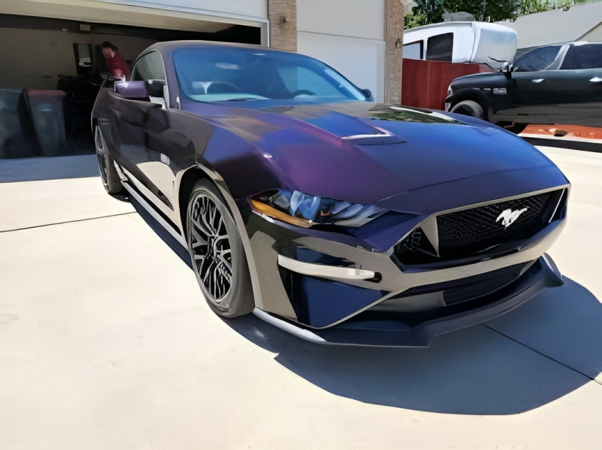 mischievous purple mustang 2022